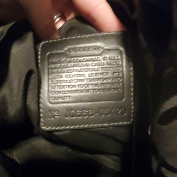 Coach tote/diaper bag - Picture 4 of 5